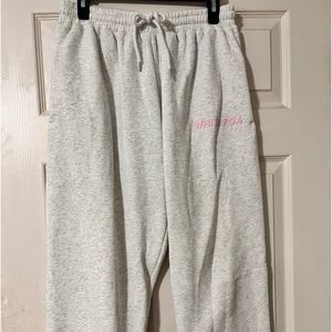 White Fox Sweatpants